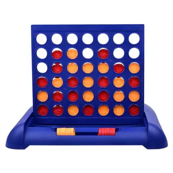 

High Quality Yellow/Red Plastic Four In A Row 4 In A Line Funny Kids Families Parties Classic Bingo Board Games Entertainment
