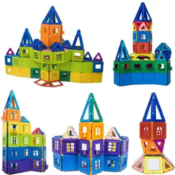 

Pieces Magnet Magnetic Toy Building Blocks For The Construction Of Children | Diy Educational Toy Educational Toy For Children