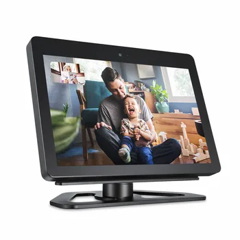 

Gosear Adjustable 360 Degree Rotation Base Stand Non-Slip Aluminum Alloy Desktop Holder Bracket Mount for Amazon Echo Show 2