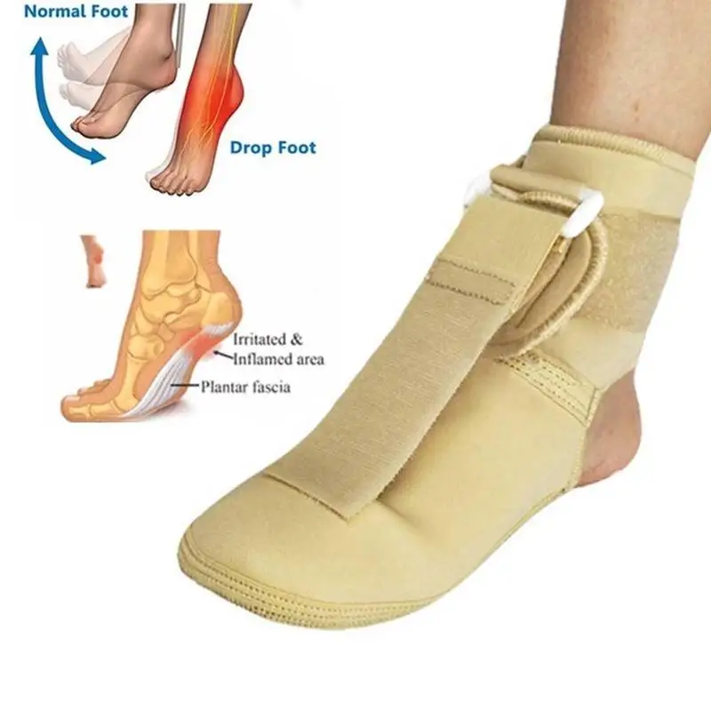 

Adjustable Plantar Fasciitis Night Splint Foot Brace Support Toe Sport Pain3 Sizes S/M/L ZYQ4386