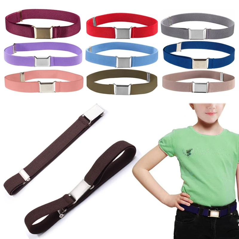 

new Alloy buckle about 60-80cm fashion canvas belt boy girl universal party Christmas gift clothes pants accessories adjustable