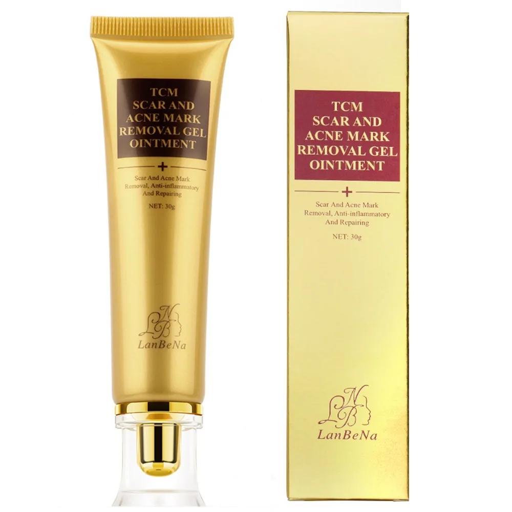 

Lanbena TCM Scar And Acne Mark Removal Gel Stretchmarks Surgical Scars Repairing Cream Mask