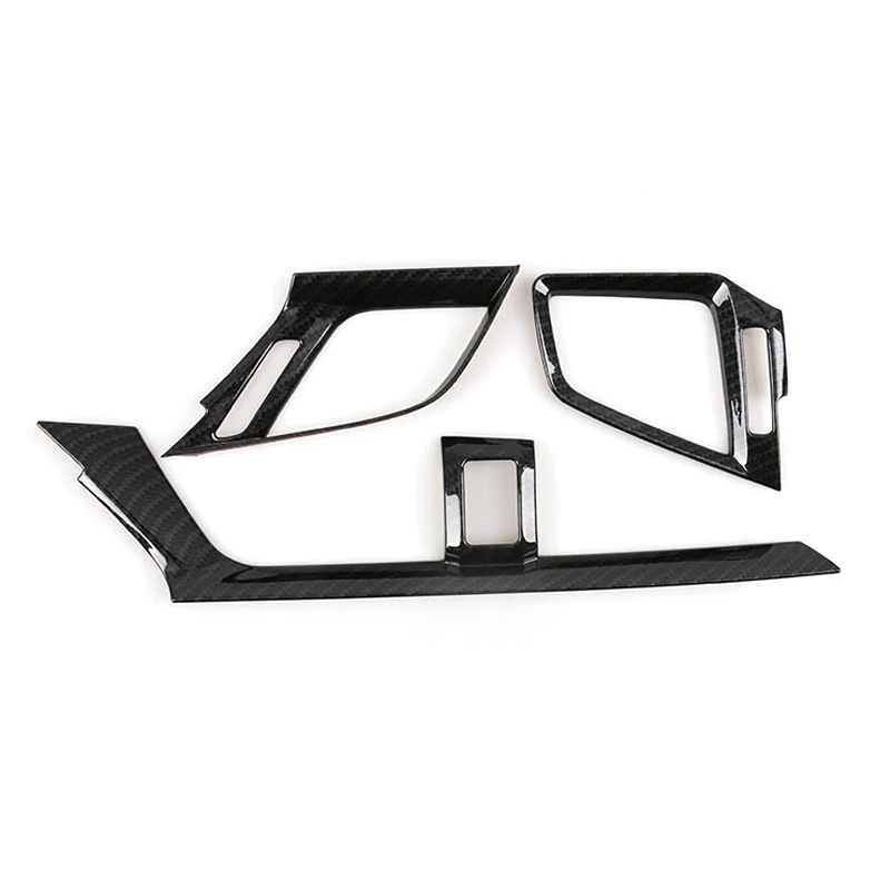 

Car Carbon Center Air Condition Outlet Vent Cover Trim fit For Honda Civic X 2016-2018