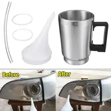 Polishing-Tool Atomizing-Cup Car-Headlight-Lens Restoration-Kit Refurbished Clear 2-Cover