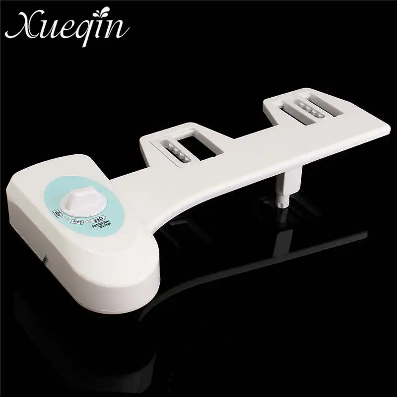 

1Pcs 3/8'' Single Nozzle Non-Electric Bathroom Toilet Seat Bidet Attachment Fresh Hot/Cold Water Cleaning Bidet Sprayer Flusher