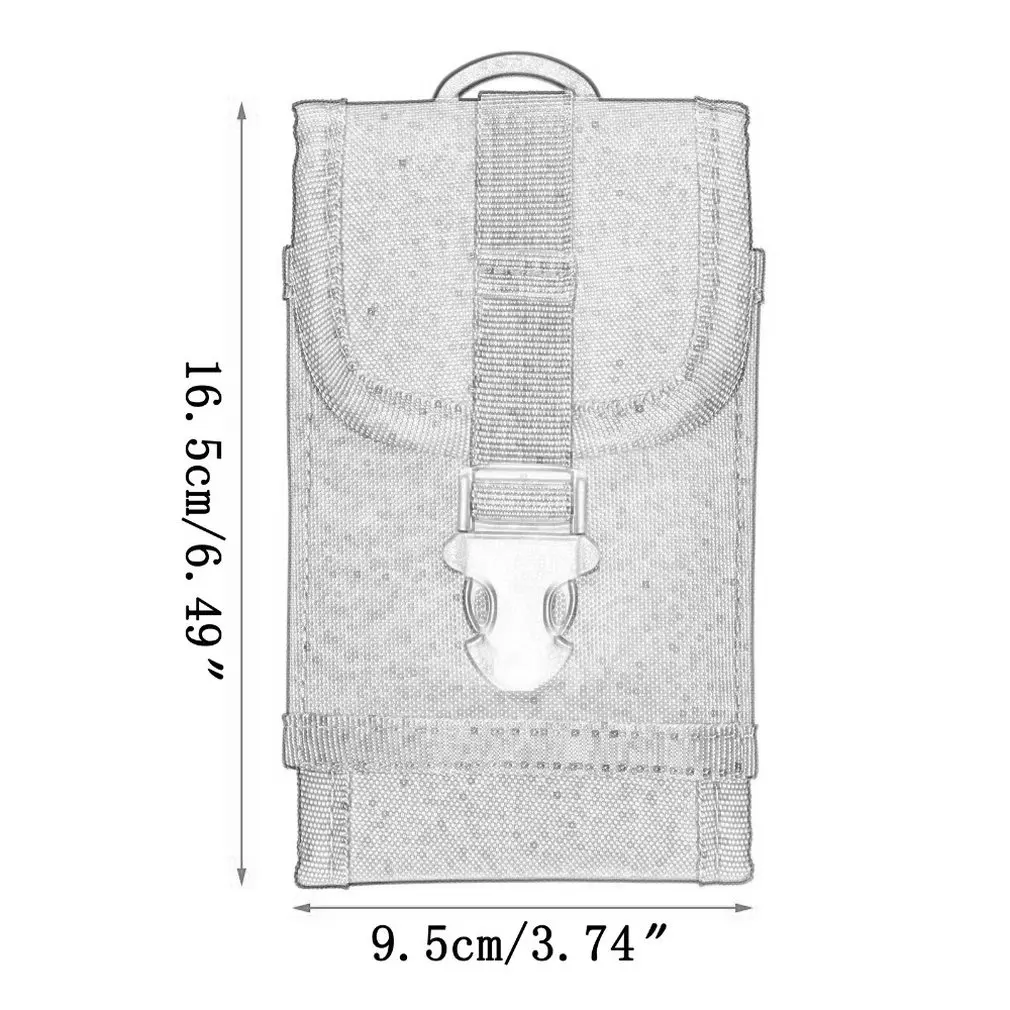 Универсальная наружная 5,5 дюймовая тактическая многофункциональная износостойкая сумка для мобильного телефона, аксессуары, посылка, сумка для мужчин