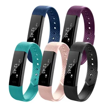 

ID115HR Smart Wristband Bracelet Heart Rate Monitor Waterproof Bluetooth4.0