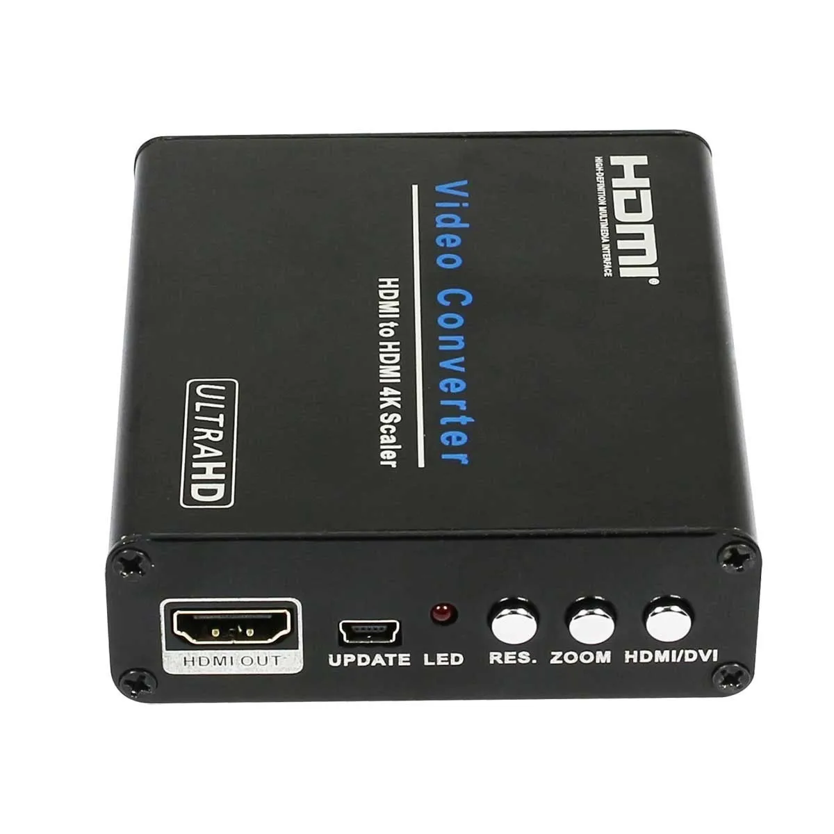 HDMI к HDMI 4K усилитель масштабирования HDMI вниз/upscaler конвертер с зумом Aux аудио 3D 1080P для PS4 PS3 HDTV синий-DVD портативный