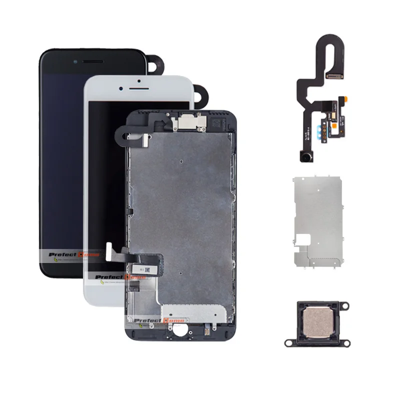 

1pcs Full Parts LCD Screen For iPhone 7G 7 Plus Display Completed Digitizer Assembly Touch Screen +Front Camera +Earpiece