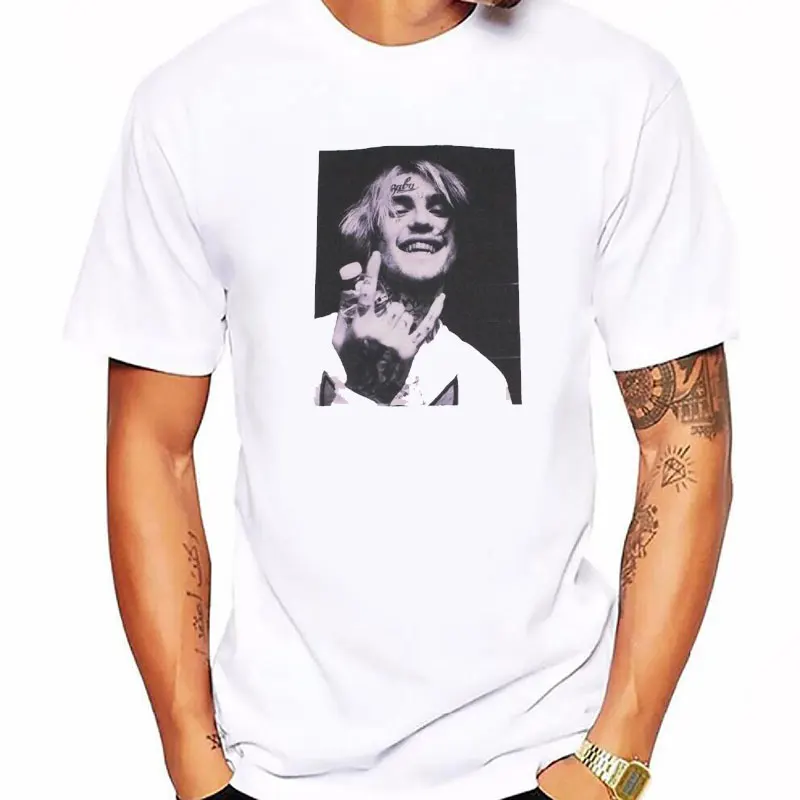 

Lil Peep T Shirt Lil Uzi Vert Post Malone Hiphop Rap When You're Sober Mens Tshirt Streetwear Tshirts White O-Neck Short Sleeve