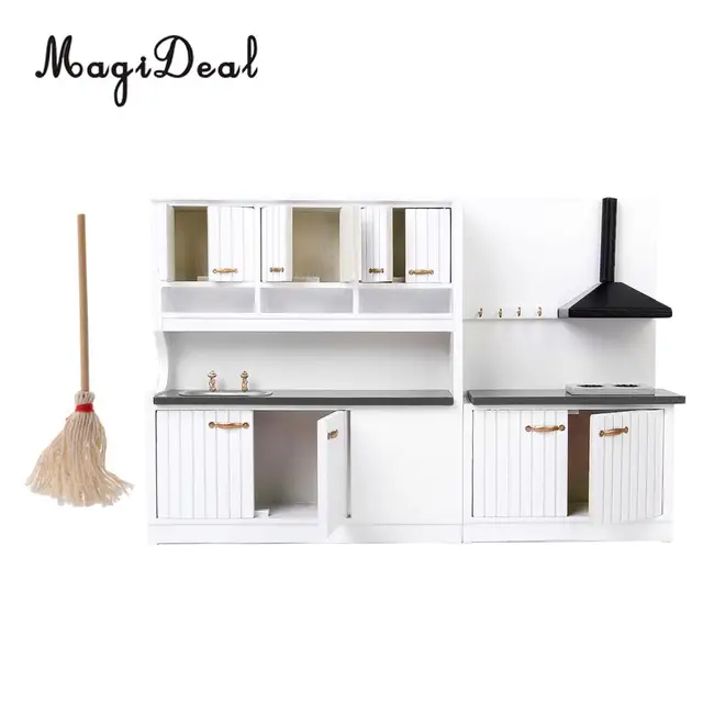 Special Price 1/12 Scale Dollhouse Miniature Wood Kitchen Cabinet Cleaning Tool Mop Set Dining Room Furniture Decoration Accessories Special Price 1/12 Scale Dollhouse Miniature Wood Kitchen Cabinet Cleaning Tool Mop Set Dining Room Furniture Decoration Accessories