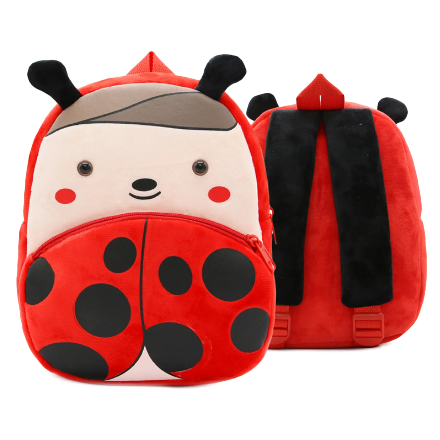 Дети Kawaii мультфильм мягкий короткий плюшевый рюкзак в форме животного Зебра