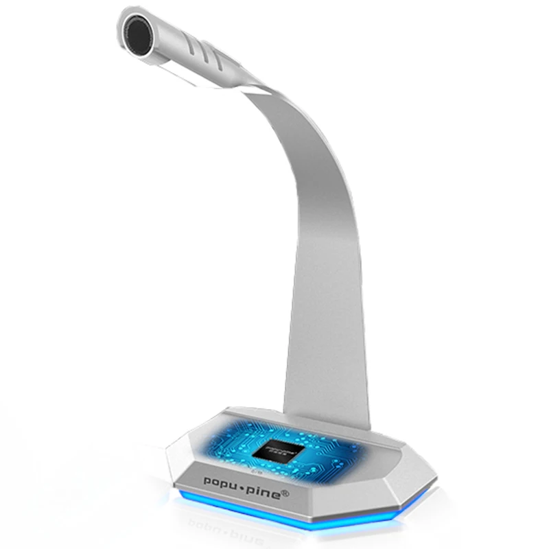 K3 Computer Microphone Amplifier USB Wired Condenser Sound Professional