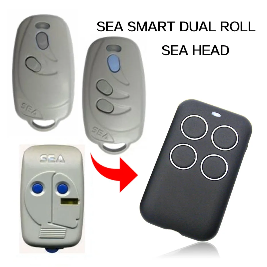 

SEA SMART DUAL ROLL HEAD Remote Control 433mhz Gate Remote Control SEA Garage Door Remote Control 433,92 MHz