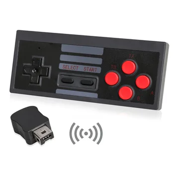 

OSTENT Wireless Controller + Receiver Gamepad for Nintendo NES Mini Classic Edition Famicom Mini Console