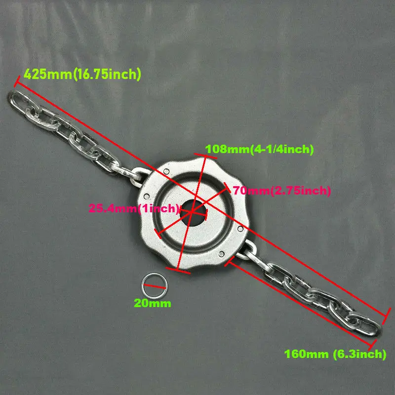 2019 новый сад металлической цепью Головка триммера алюминиевого сплава Strimmer