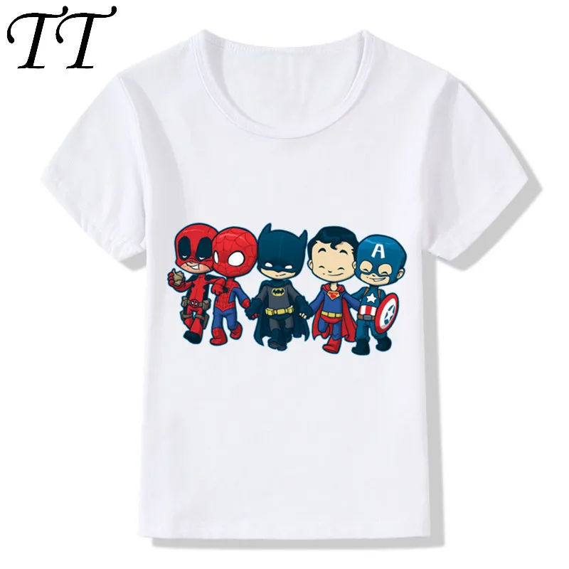 

Children Fashion Super Childish Hero Bros Design Funny T-Shirt Kids Cute Clothes Boys Girls Summer Short Sleeve Tops Tee,HKP5094