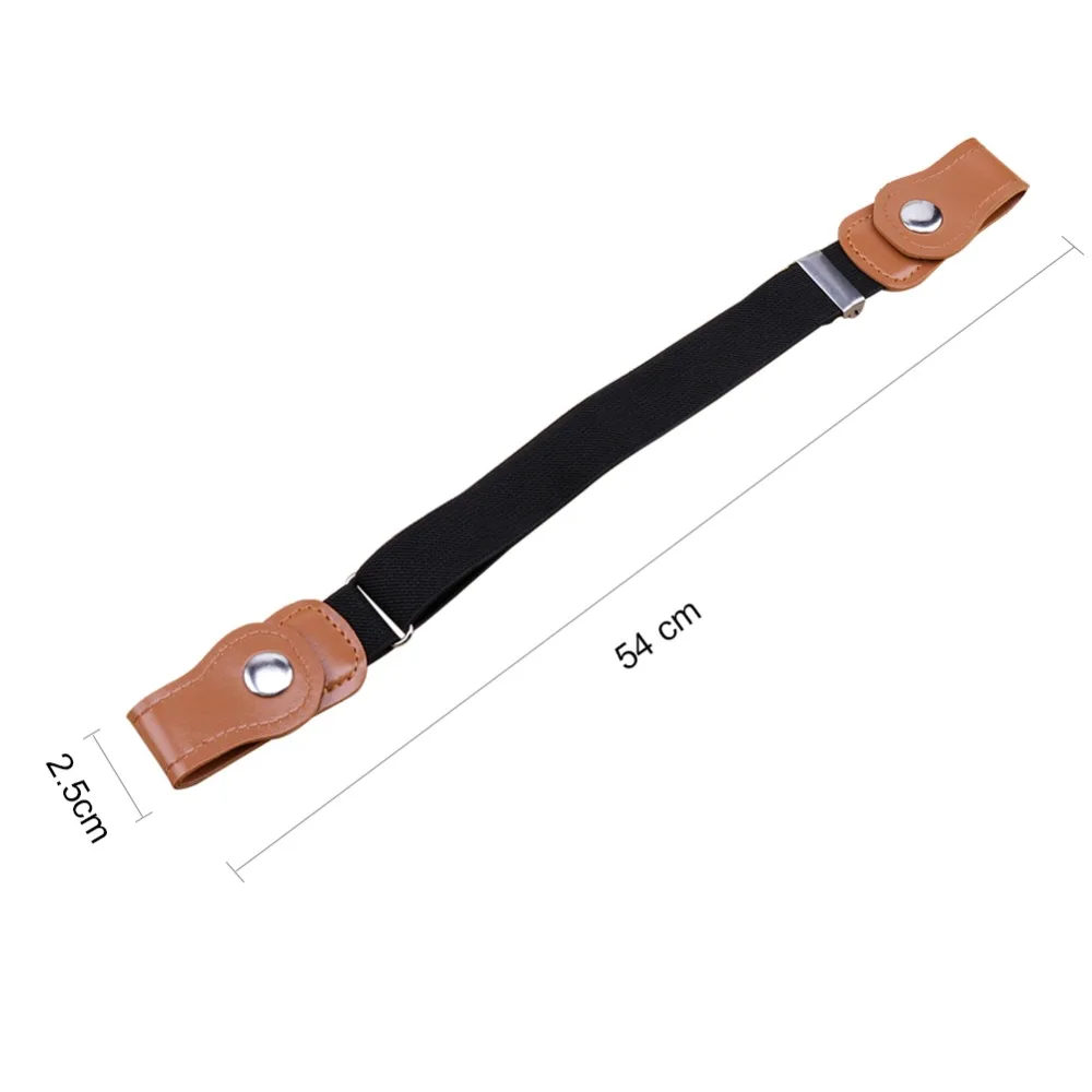 Kids Buckle-Free Elastic Belt Waist Adjustable Child Belts No Buckle Professional Children Belts for Toddlers Stretch Boys Girl