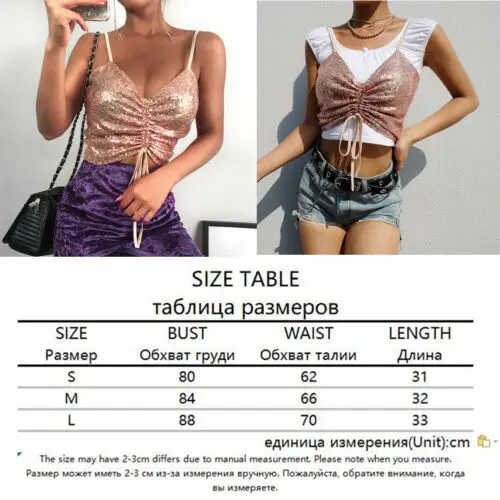 2019 Горячие пикантное женское без рукавов Лето бюстье укороченный Топ жилет