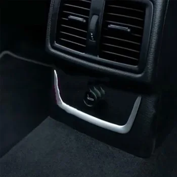 

Car Rear Cigarette Lighter Decoration Trim Back Cigarette Lighters Sticker For BMW X1 F48 2016 2017 Accessories