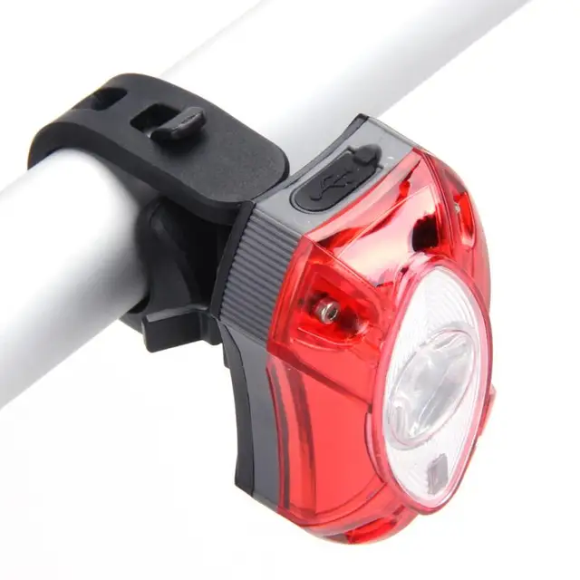 Best Offers USB Rechargeable Rear Tail Bike Light Lamp Taillight Raypal Rain Waterproof Bright LED Safety Cycling Bicycle Light Z70