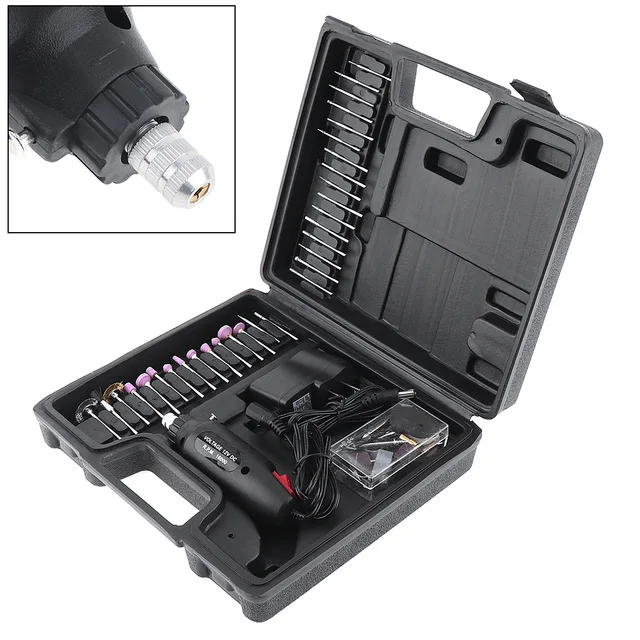 60Pcs/Set 110 / 220V Mini Rechargeable Electric Grinder With Various Wheelhead And Steel Wire Brush For Polishing Us Plug 60Pcs/Set 110 / 220V Mini Rechargeable Electric Grinder With Various Wheelhead And Steel Wire Brush For Polishing Us Plug