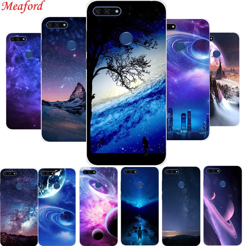 

Honor 7A case For Huawei Honor 7A DUA-L22 Case Russia 5.45" soft TPU back cover for Huawei honor 7C case 5.7" AUM-L41 silicone