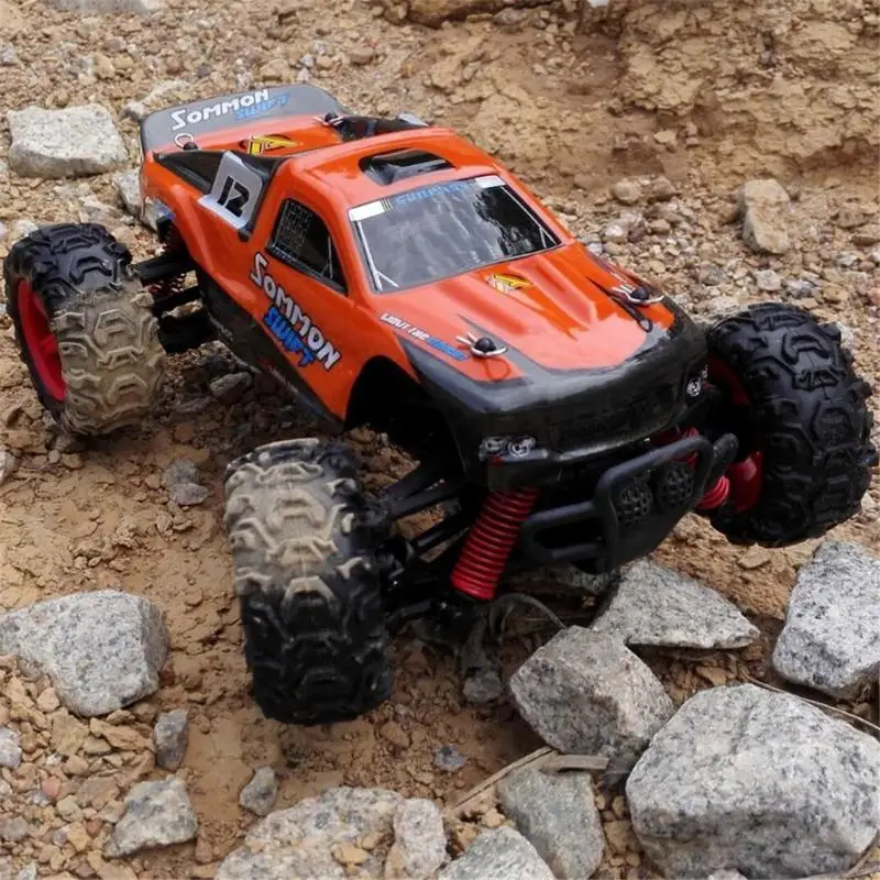 

Remote Control Car 1:24 Full Proportion 2.4GHz Four-wheel Drive High-speed Off-road Racing Car Model with USB Charging Cable
