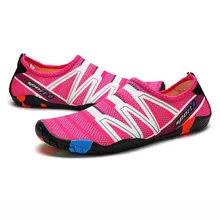 Мода свет Быстросохнущие кроссовки Для женщин кроссовки без шнурков быстросохнущая обувь для плавания открытый дышащие Upstream пляжная обувь кроссовки