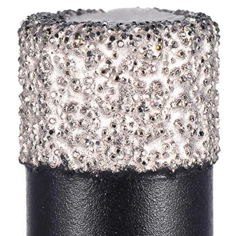 Diamond Hole Opener Hexagonal Shank Durable Drill Bit Braze Porcelain Glass Ceramic Dry Cut