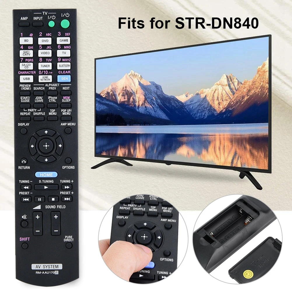 

Remote Control Controller Replacement for Sony RM-AAU170 AV Receiver System TV