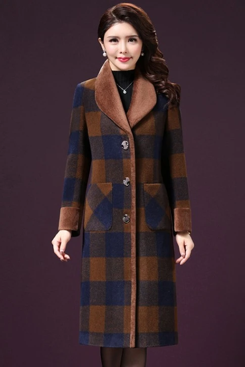 Mélanges Jours Laine Manteau Vert Long 815 Manteaux Femmes Hiver Nouvelle Survêtement RxqwBan