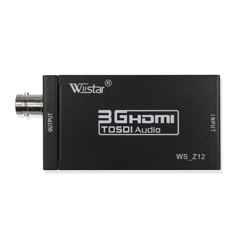 Конвертер Wiistar HDMI в SDI адаптер BNC SD/HD/3G 1080P мультимедийный HD видео