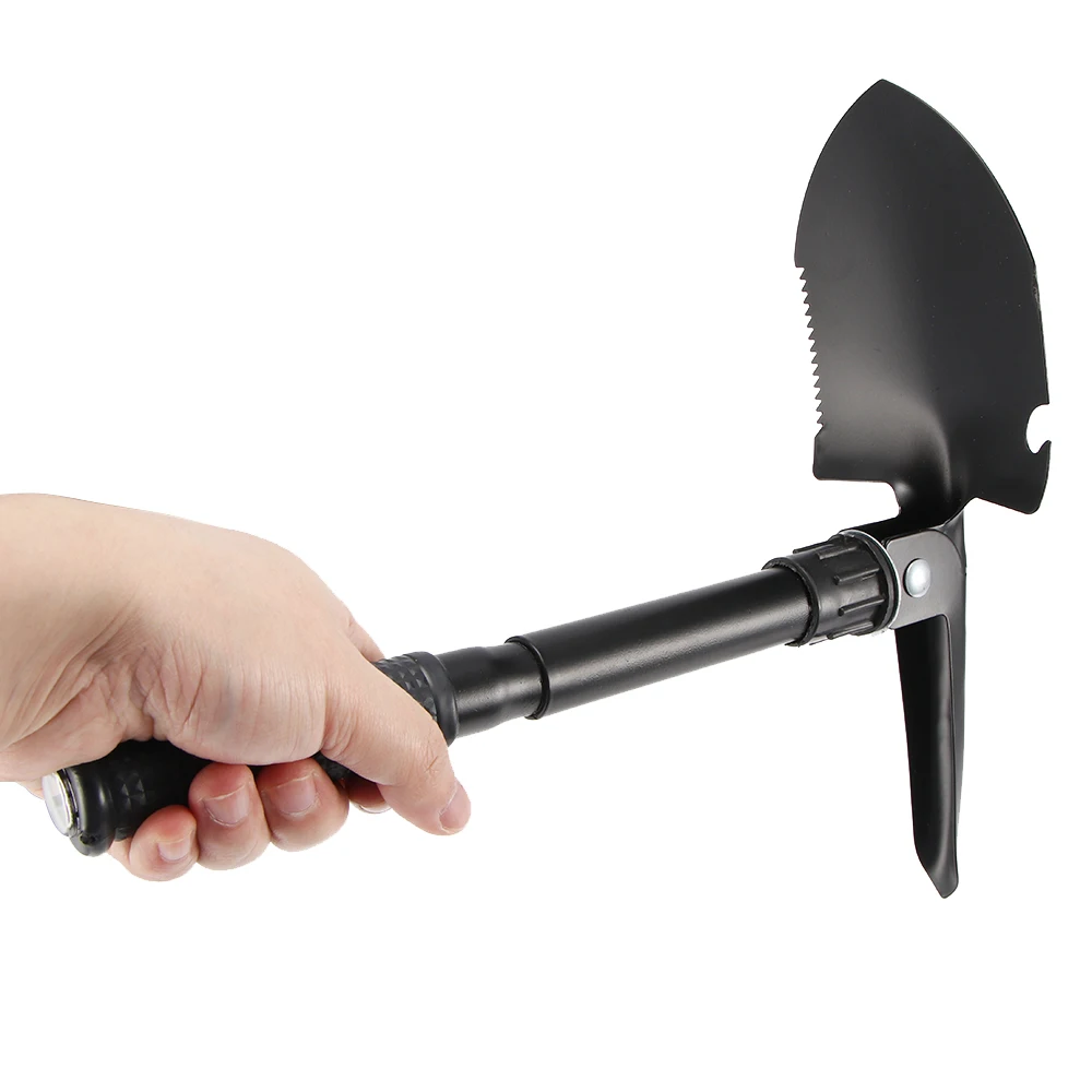 

Military Portable Folding Shovel Survival Spade Emergency Trowel Dibble Pick Outdoor Garden Camping Palaplegable Tool