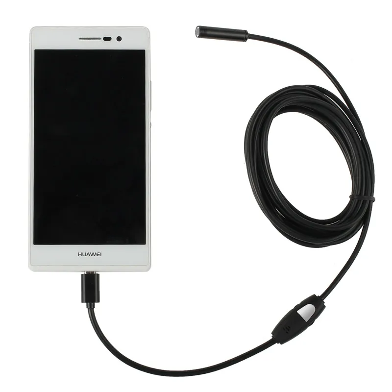 Водонепроницаемый USB эндоскоп с объективом 5 мм 2 м 10 м|Лупы| |