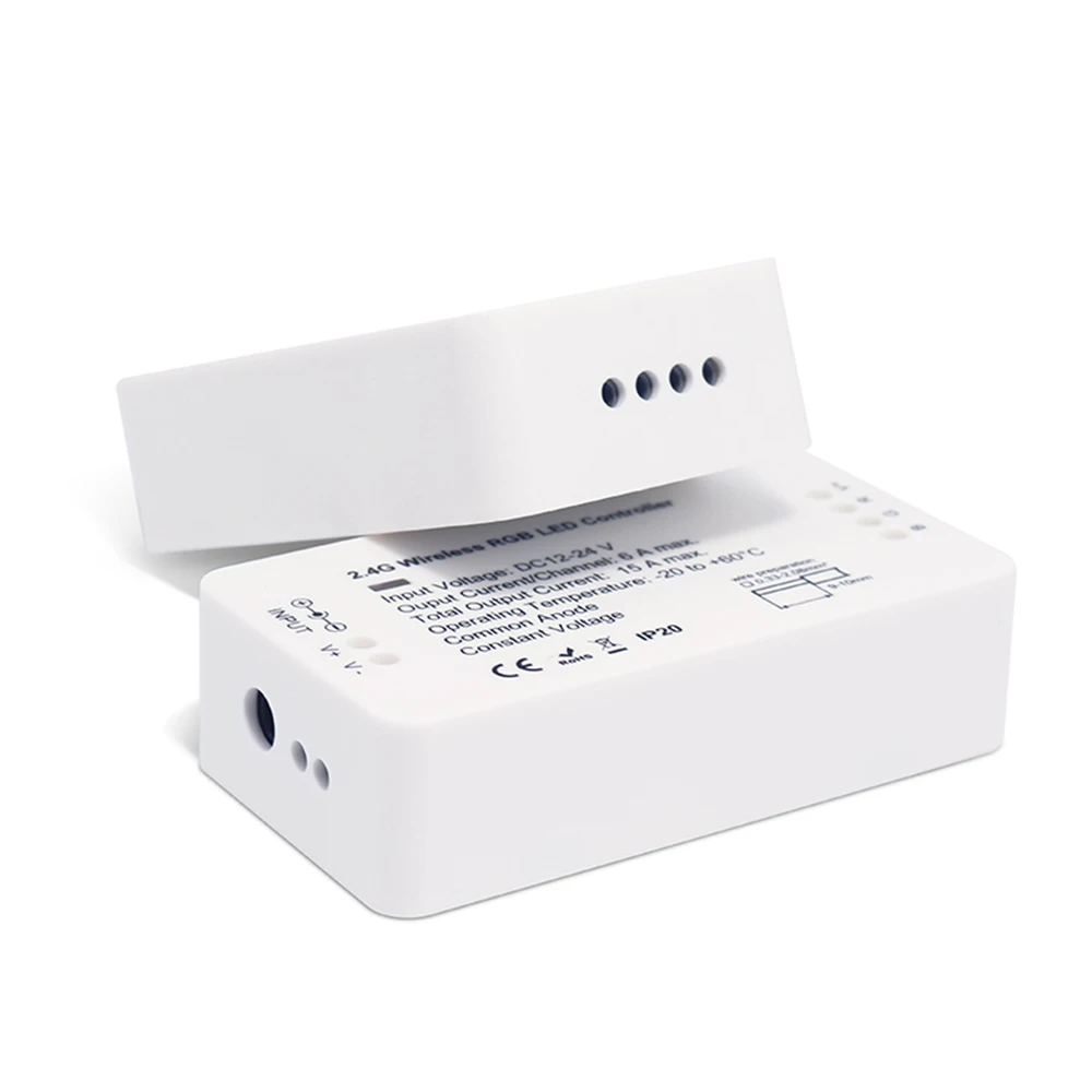 2 4G RGB + CCT RGBW WWCW контроллер диммера 12 в пост. Тока/24 Тока Регулируемый цвет и яркость