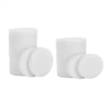 10 шт. круглый косметический спонж для макияжа спонж для очищения пудры Гладкий косметический пуховка косметические губки