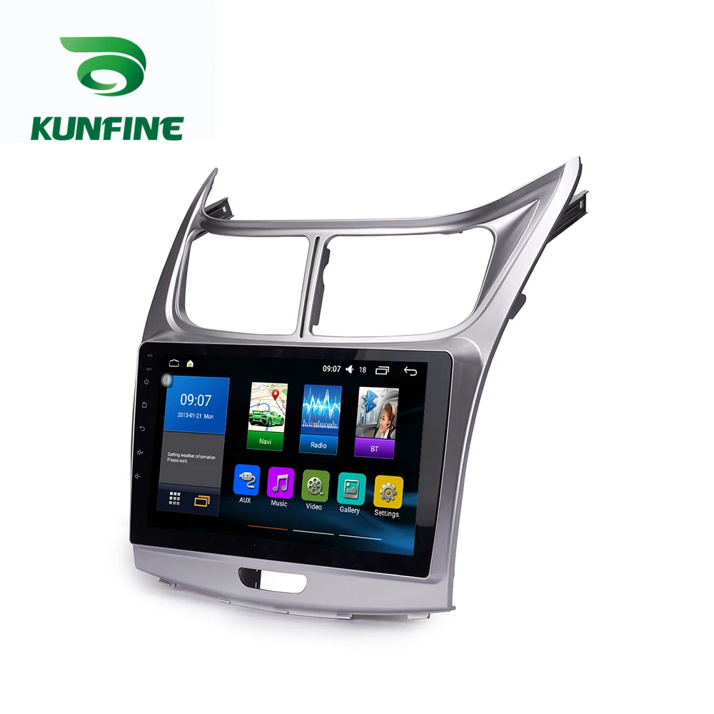 Восьмиядерный 1024*600 Android 8 1 автомобильный DVD GPS навигационный плеер Deckless стерео для
