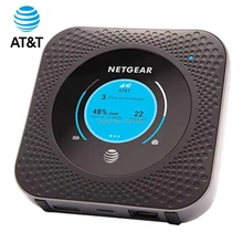 Netgear AT&T MR1100 Cat16 Ночной Ястреб 4 аппарат не привязан к оператору сотовой связи Мобильная точка доступа Поддержка B1/B2/B3/B4/B5/B7/B12/B29/B30B/66