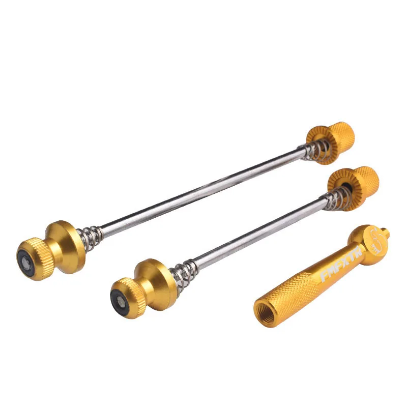 

Durable Axle Bike Safety Quick Release Set Black Anti-theft Protection Locking