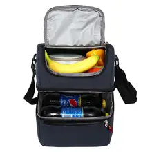 Simple And Stylish Thermo Lunch font b Bags b font Thermal Lunch Box For Kids Food