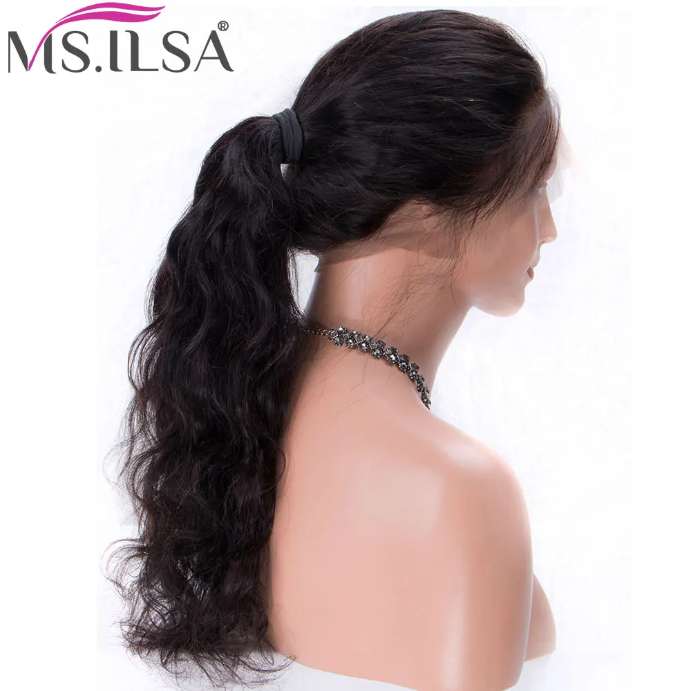 250% Density 360 Lace Frontal Human Hair Wigs Pre Plucked Deep Wave Brazilian Remy Hair 360 Lace Wig With Baby Hair MS.ILSA 250% Density 360 Lace Frontal Human Hair Wigs Pre Plucked Deep Wave Brazilian Remy Hair 360 Lace Wig With Baby Hair MS.ILSA