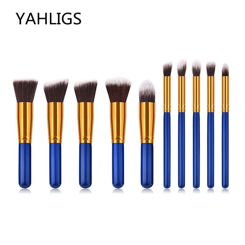 

YAHLIGS Mini Makeup Brush 3 Color Cosmetics Kit pincel maquiagem High Quality Make Up Tool Hair Basic Products Brushes Kit YA187