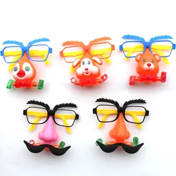 

2019 Cartoon Clown Glasses Blow Out Kids Children Blowouts Gift Toys Christmas Birthday Party Favors