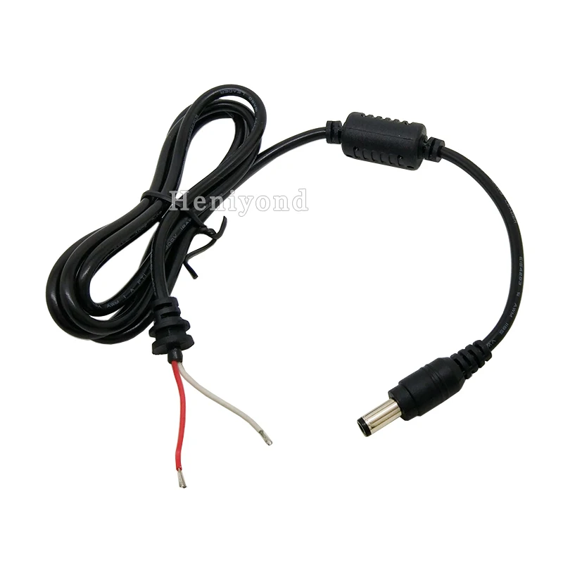 

2Pcs 5.5x2.5mm DC Power Plug with Cable Male Plugs Connector Adaptor Total Length 3.6ft