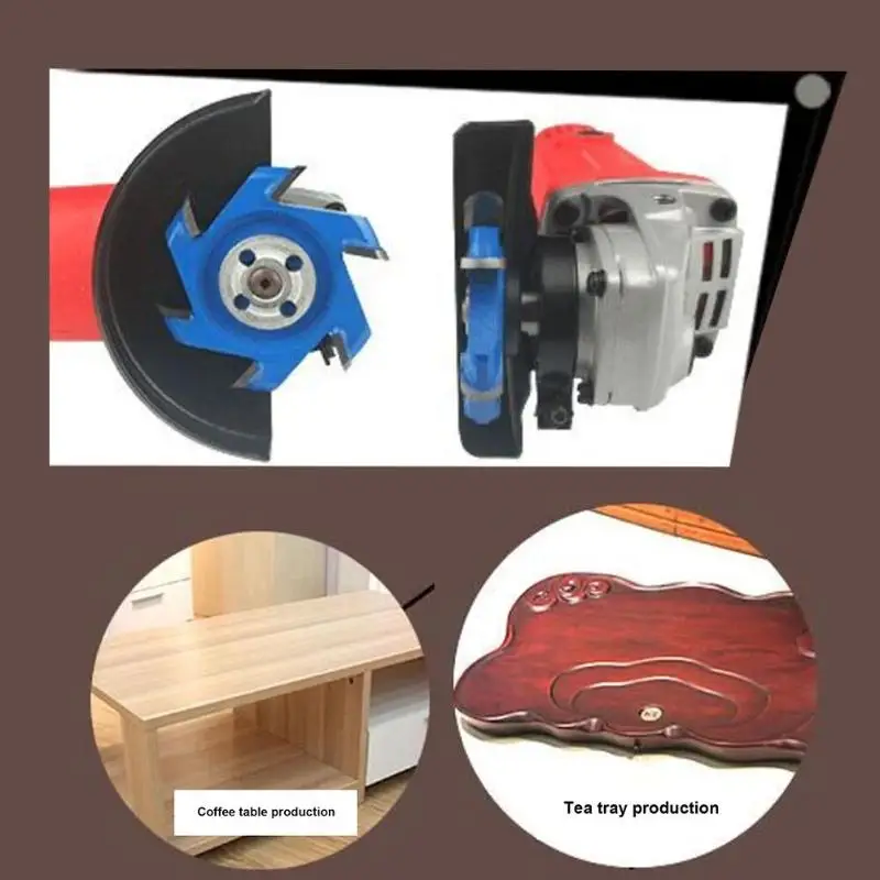 

Wood Carve Disc Hexagonal Shovel Polish Milling Cutter Blade Grinding Tool Carpentry Woodworking Carving Corner Milling Cutter