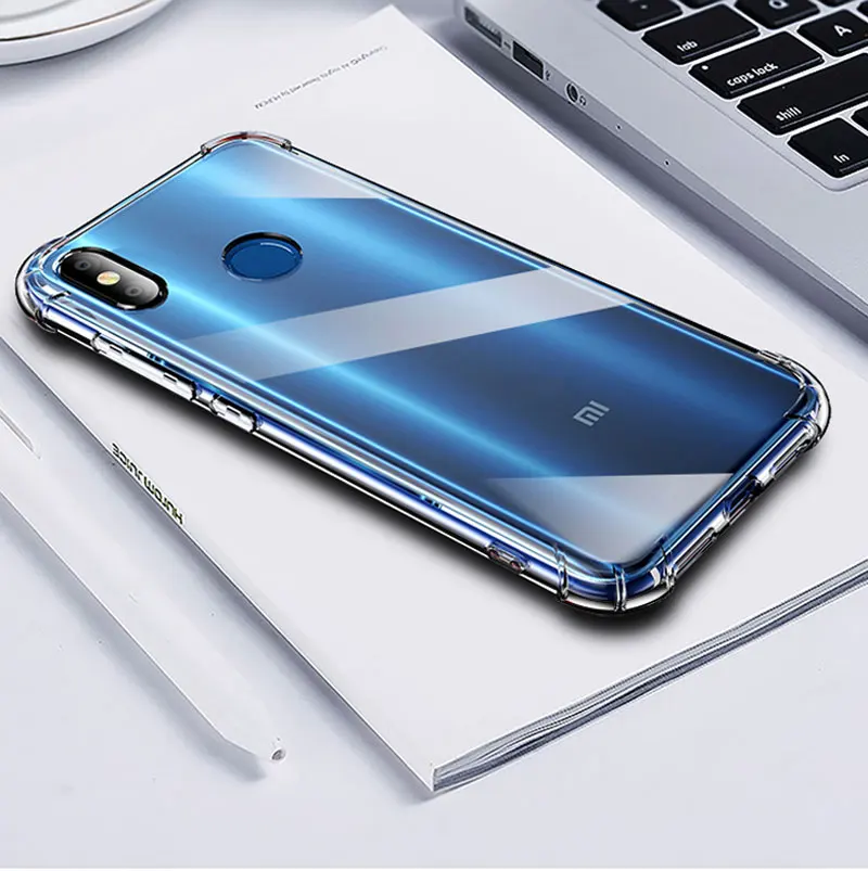 

Transparent TPU Case For Xiaomi Redmi GO Mi A2 5X Pocophone F1 Mi 9 Mi9SE Silicone Protective Case Redmi Note 6 Pro 6 6A Cover