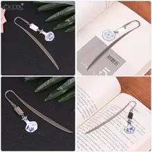 14 см сплав Китай фарфоровые закладки для книг китайский стиль подвеска Закладка студенческие подарки другу школьные офисные принадлежности