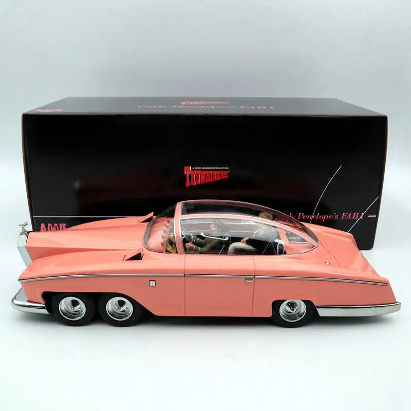 1/18 AMIE для Rol ~ Roy Lady Penelope's Thunderbirds FAB1 FAB 1 резиновые игрушки украшения моделей