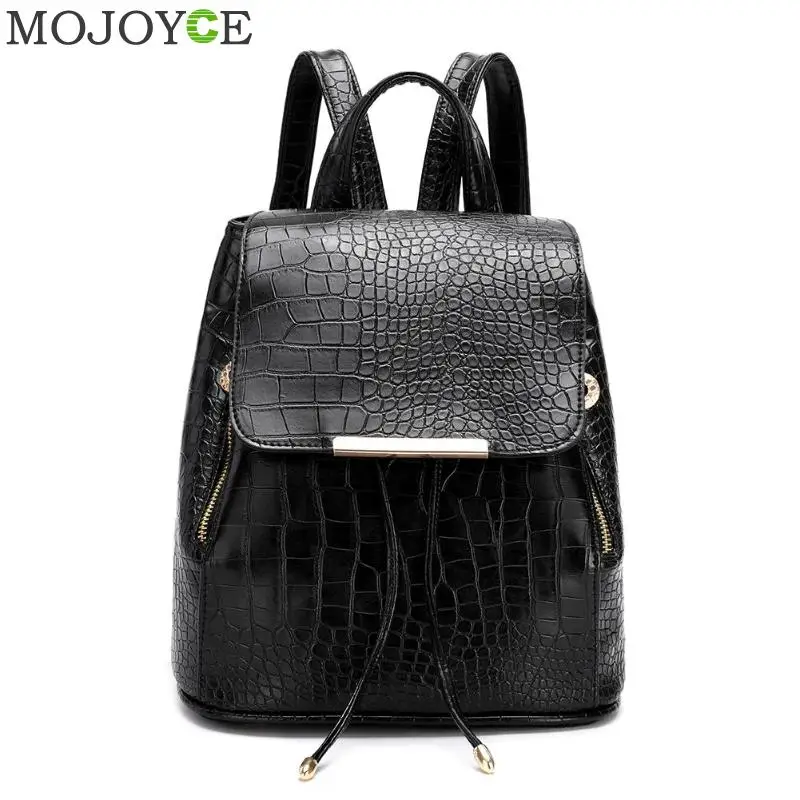 

Women PU Leather Backpacks Schoolbags Travel Backpack Shoulder Backpack Mochila Feminina Backpacks Drawsting Rucksacks
